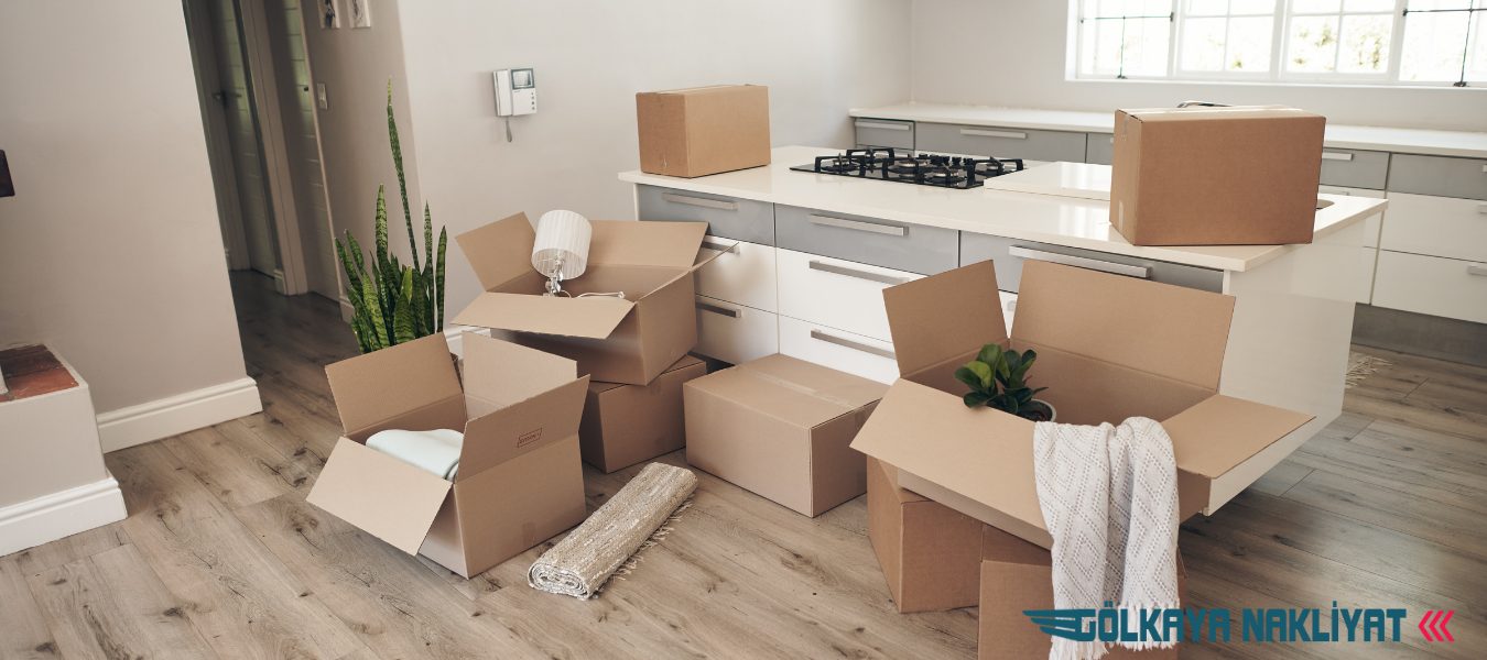 Gölkaya Nakliyat ile paketlenmiş ev eşyaları